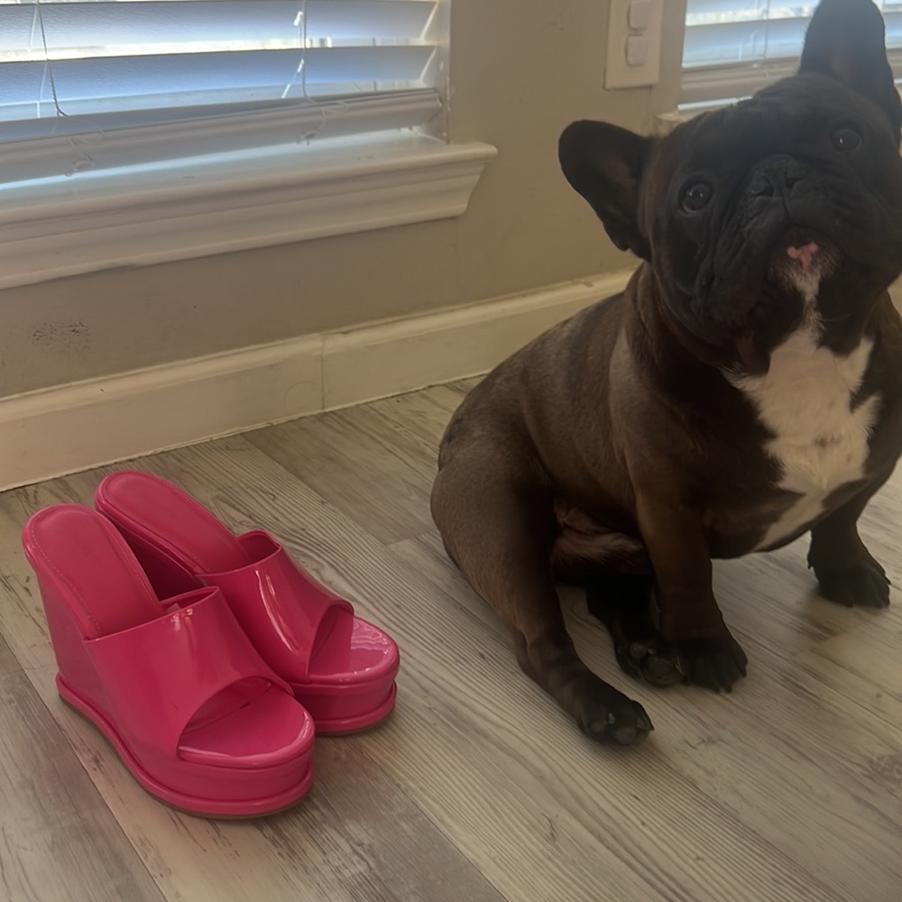 Barbie Hot Pink Wedges